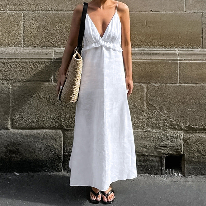 Robe blanche sexy